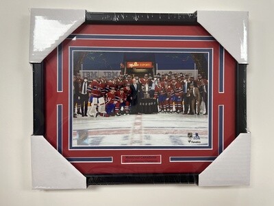 2021 CONFERENCE CHAMPIONS - MONTREAL CANADIENS 11X14 FRAME