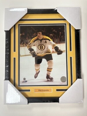 PHIL ESPOSITO - BOSTON BRUINS 11X14 FRAME