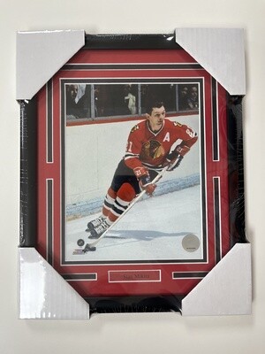 STAN MIKITA - CHICAGO BLACKHAWKS 11X14 FRAME