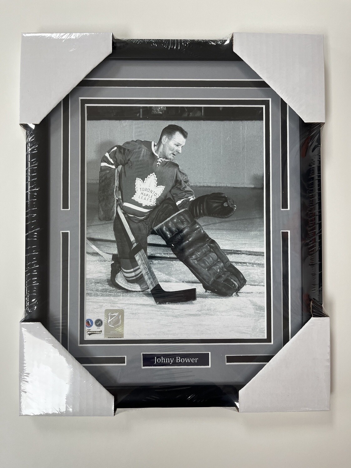 JOHNNY BOWER - TORONTO MAPLE LEAFS 11X14 FRAME
