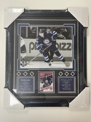 PATRIK LAINE - WINNIPEG JETS 13X16 FRAME