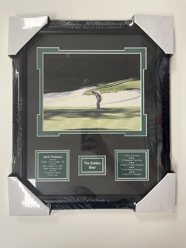 JACK NICKLAUS - GOLF 13X16 FRAME