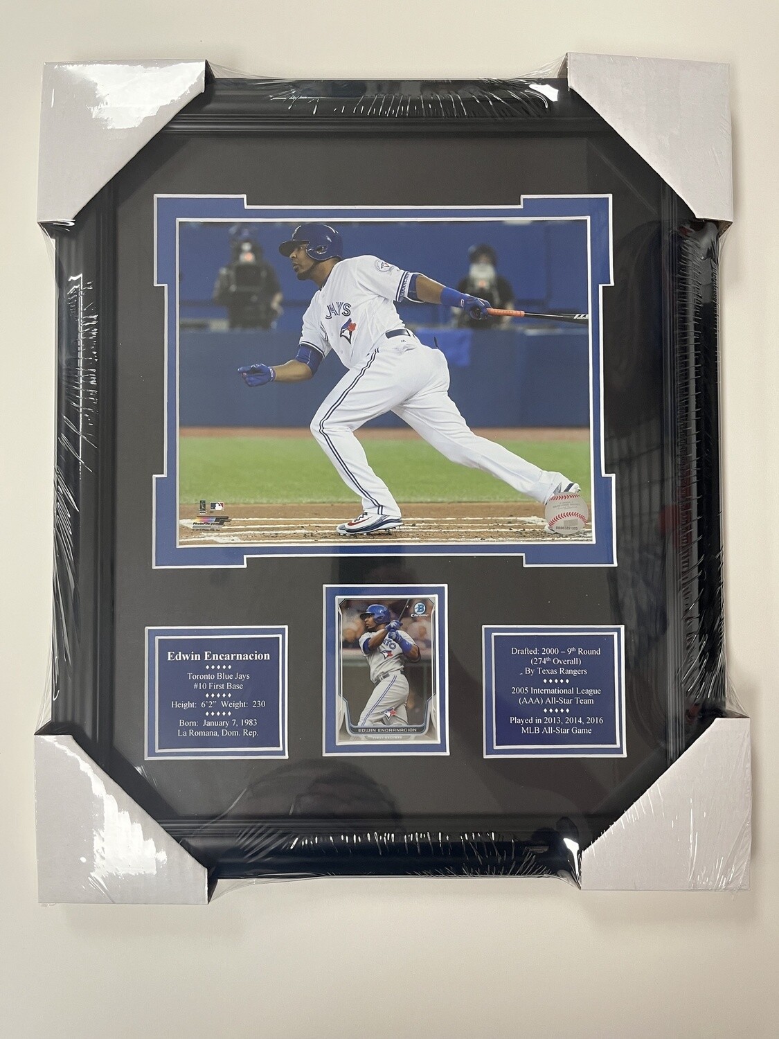 EDWIN ENCARNACION - TORONTO BLUE JAYS 13X16 FRAME