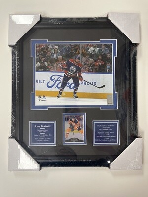 LEON DRAISAITL - EDMONTON OILERS 13X16 FRAME
