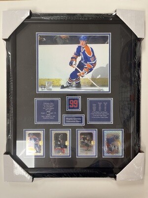 WAYNE GRETZKY - EDMONTON OILERS 16X20 FRAME