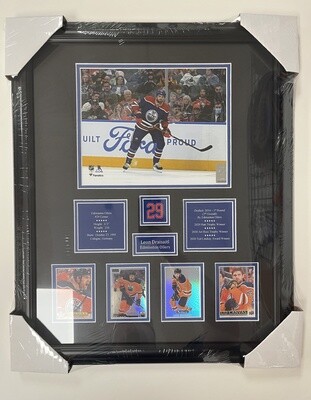 LEON DRAISAITL - EDMONTON OILERS 16X20 FRAME