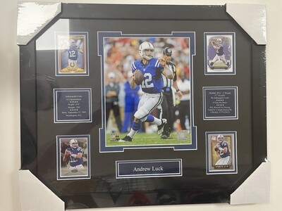 ANDREW LUCK - INDIANAPOLIS COLTS 16X20 FRAME