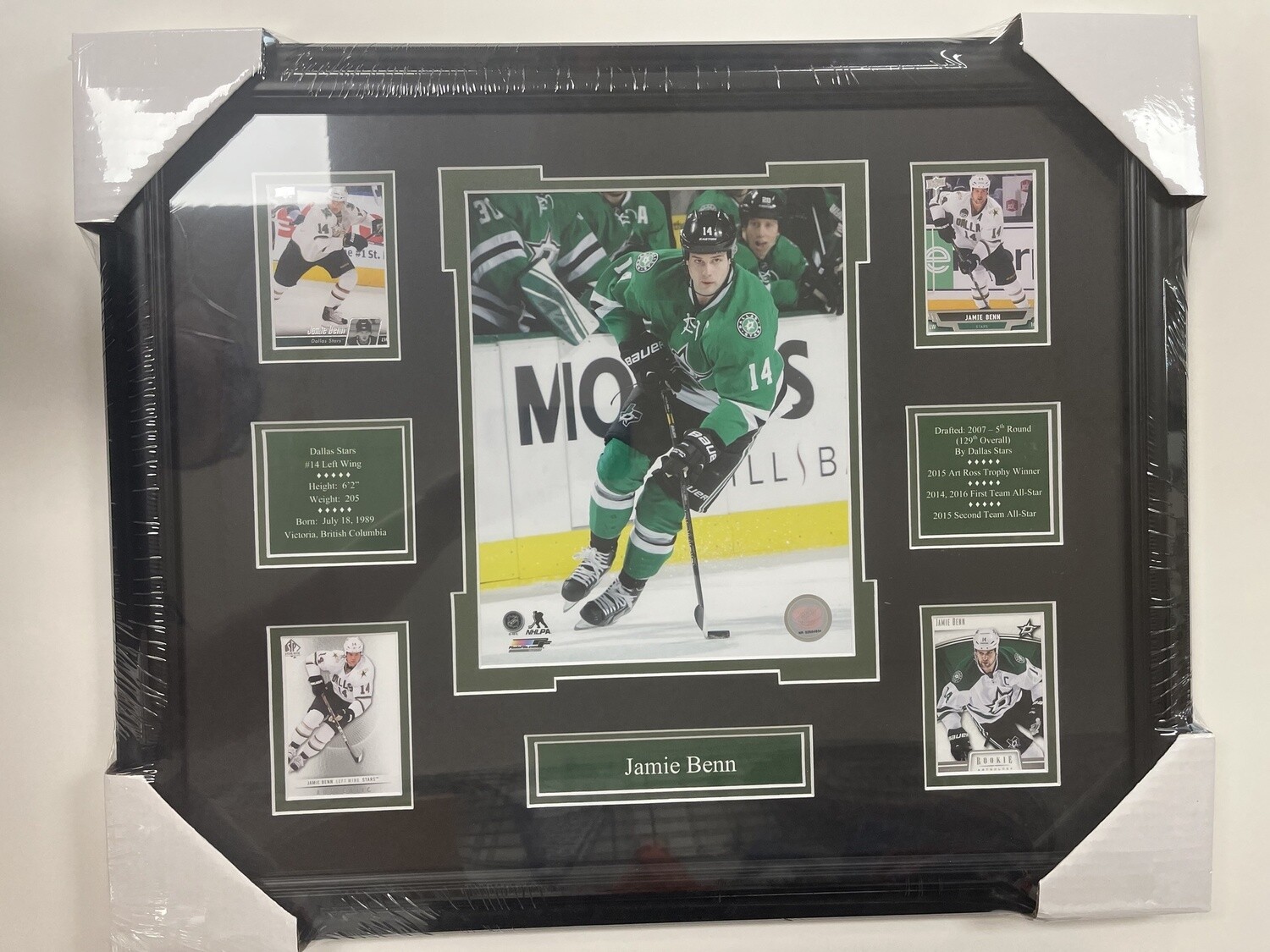 JAMIE BENN - DALLAS STARS 16X20 FRAME