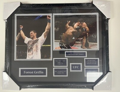 FOREST GRIFFIN - UFC 2 PHOTO 16X20 FRAME