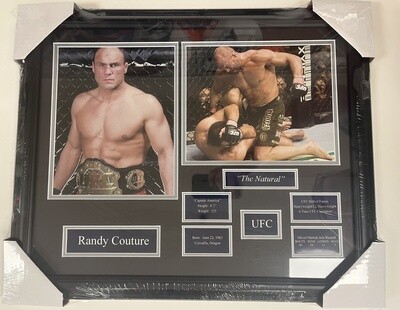RANDY COUTURE - UFC 2 PHOTO 16X20 FRAME
