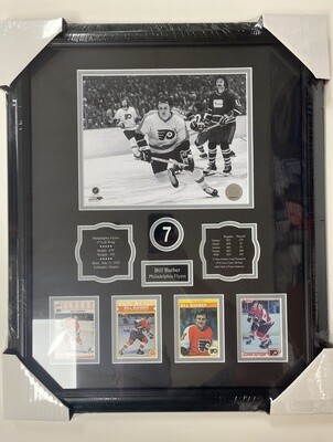 BILL BARBER - PHILADELPHIA FLYERS 16X20 FRAME