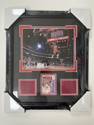 MICHAEL JORDAN - CHICAGO BULLS 13X16 FRAME