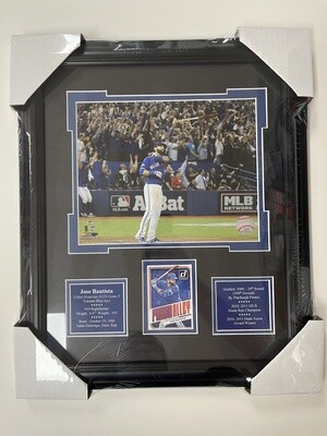JOSE BAUTISTA - TORONTO BLUE JAYS 13X16 FRAME