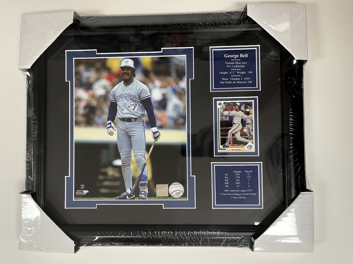 GEORGE BELL - TORONTO BLUE JAYS 13X16 FRAME