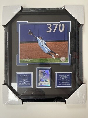 GEORGE SPRINGER - TORONTO BLUE JAYS 13X16 FRAME