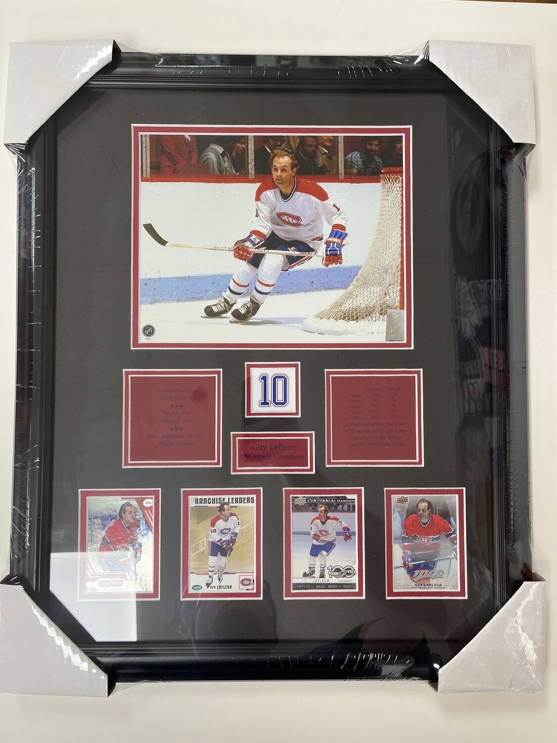 GUY LAFLEUR - MONTREAL CANADIENS 16X20 FRAME