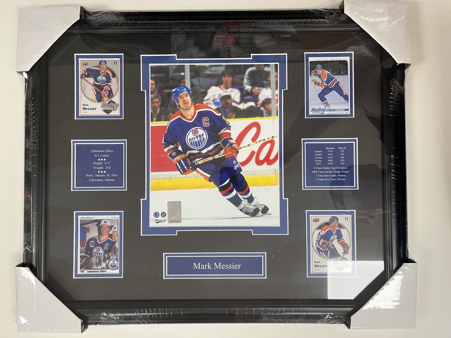 MARK MESSIER - EDMONTON OILERS 16X20 FRAME