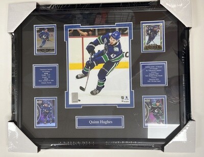 QUINN HUGHES - VANCOUVER CANUCKS 16X20 FRAME