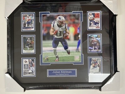 JULIAN EDELMAN - NEW ENGLAND PATRIOTS 16X20 FRAME