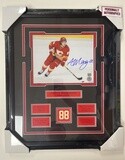 ANDREW MANGIAPANE - AUTOGRAPHED CALGARY FLAMES 16X20 FRAME