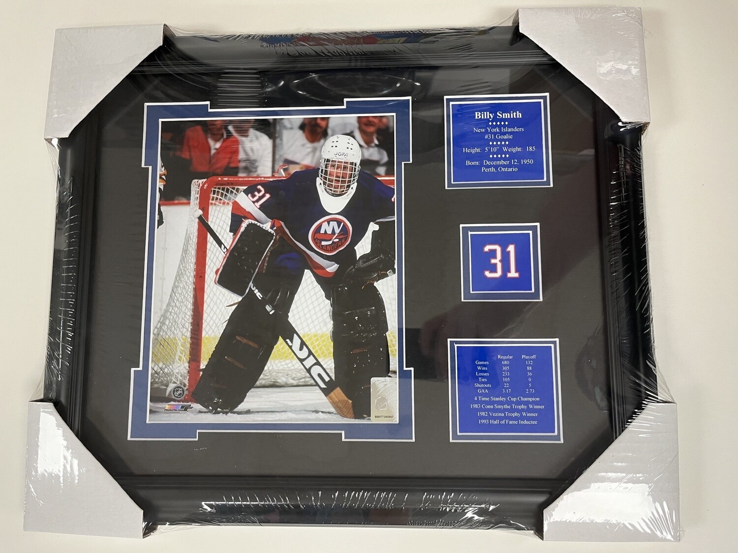 BILLY SMITH - NEW YORK ISLANDERS 13X16 FRAME