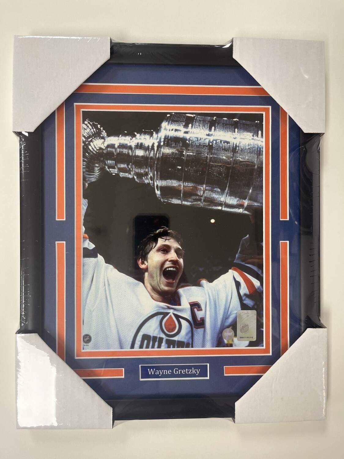 WAYNE GRETZKY - EDMONTON OILERS 11X14 FRAME