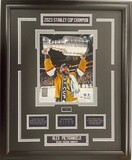 ALEX PIETRANGELO 2023 STANLEY CUP - LIMITED EDITION 16X20 FRAME #25 - VEGAS GOLDEN KNIGHTS