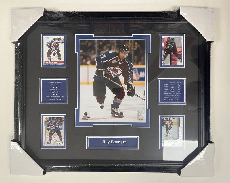 RAY BOURQUE - COLORADO AVALANCHE 16X20 FRAME