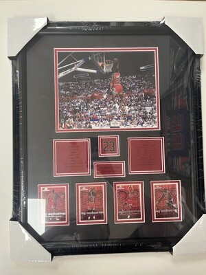MICHAEL JORDAN - CHICAGO BULLS 16X20 FRAME