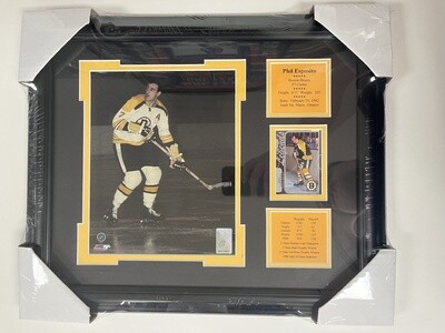 PHIL ESPOSITO - BOSTON BRUINS 13X16 FRAME