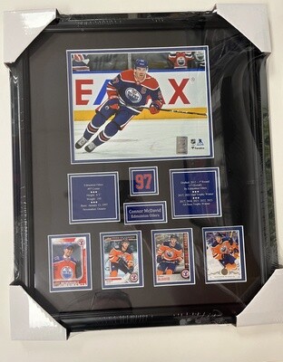 CONNOR MCDAVID - EDMONTON OILERS 16X20 FRAME