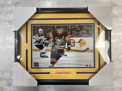 SIDNEY CROSBY - PITTSBURGH PENGUINS 11X14 FRAME
