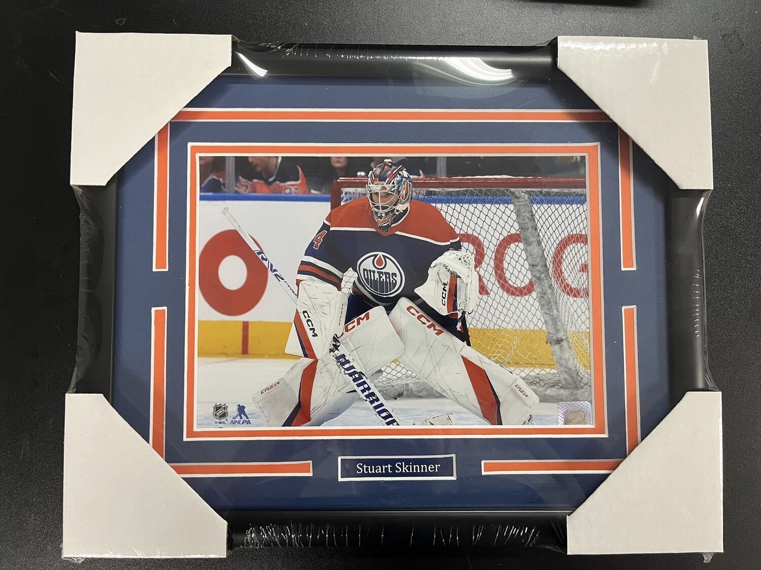 STUART SKINNER - 11X14 FRAME - EDMONTON OILERS