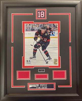 TIM STUTZLE - LIMITED EDITION 16X20 FRAME #/20 OTTAWA SENATORS