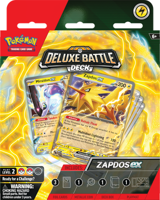 POKEMON EX DLX BATTLE DECK NINETALES/ZAPDOS