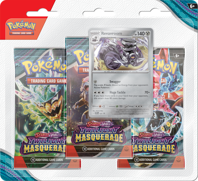 POKEMON TWILIGHT MASQUERADE 3PK BLISTER
