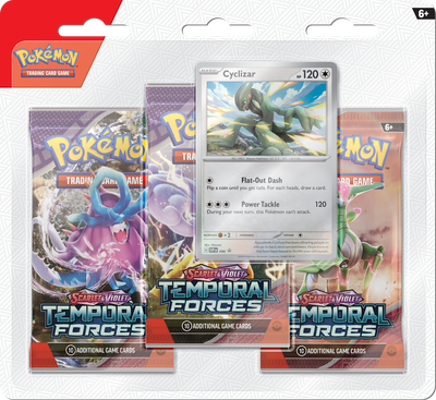 POKEMON TEMPORAL FORCES 3-PACK BLISTER