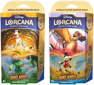 DISNEY LORCANA INTO THE INKLANDS STARTER DECK