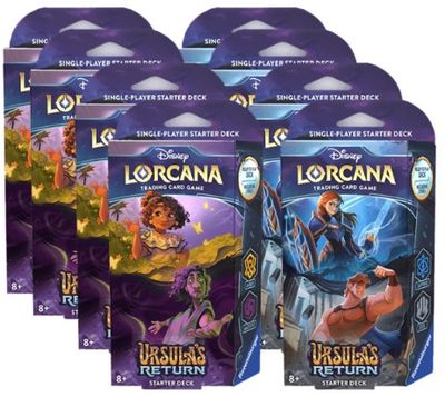 DISNEY LORCANA URSULA&#39;S RETURN STARTER DECK