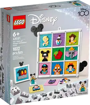 LEGO 100 YEARS OF DISNEY ANIMATION ICONS