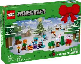 LEGO ADVENT CALENDAR 2025 MINECRAFT
