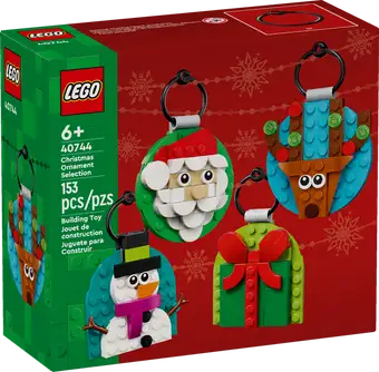 LEGO CHRISTMAS ORNAMENT SELECTION