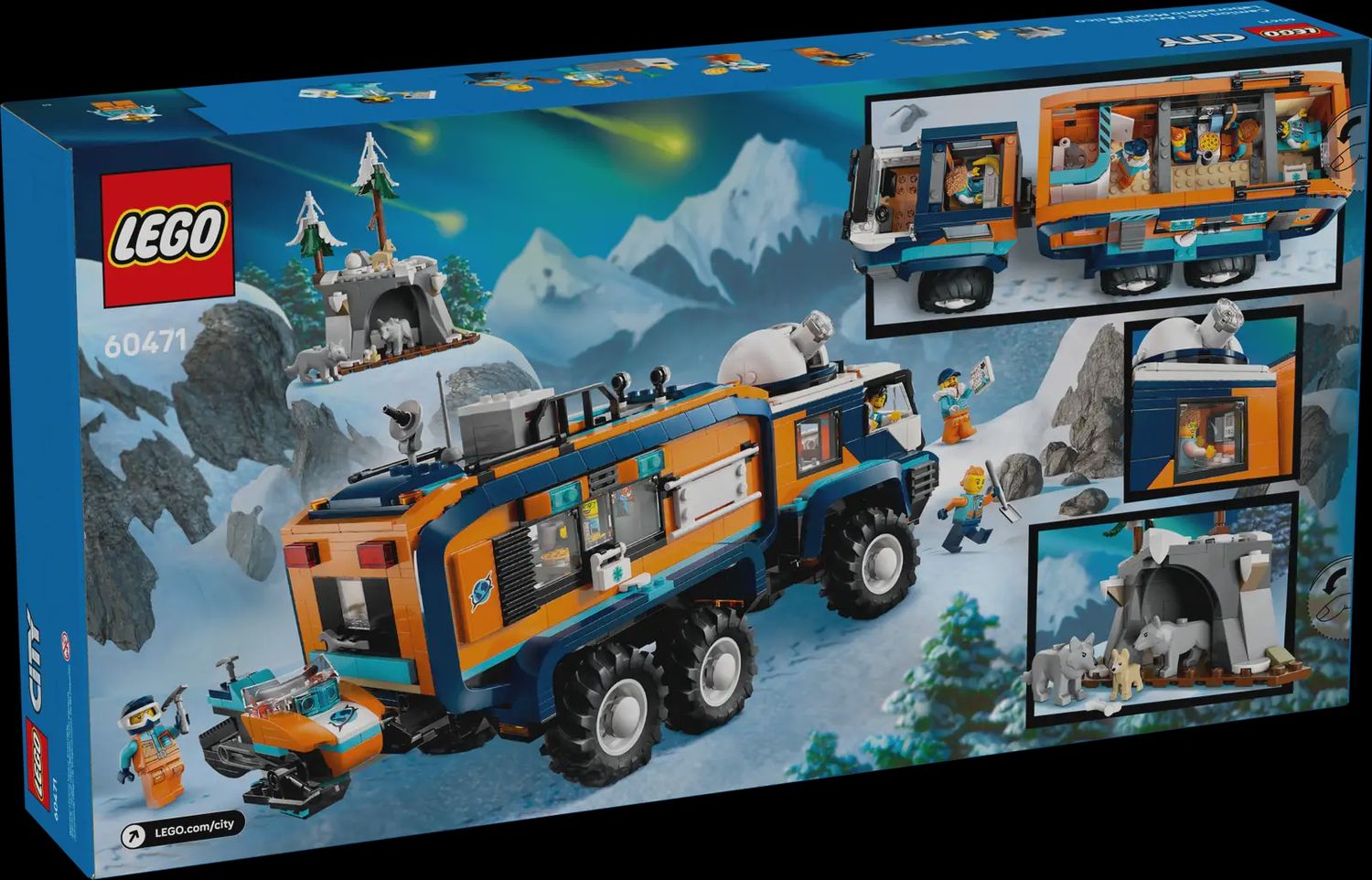 LEGO CITY ARCTIC EXPLORER SCIENCE LAB TRUCK