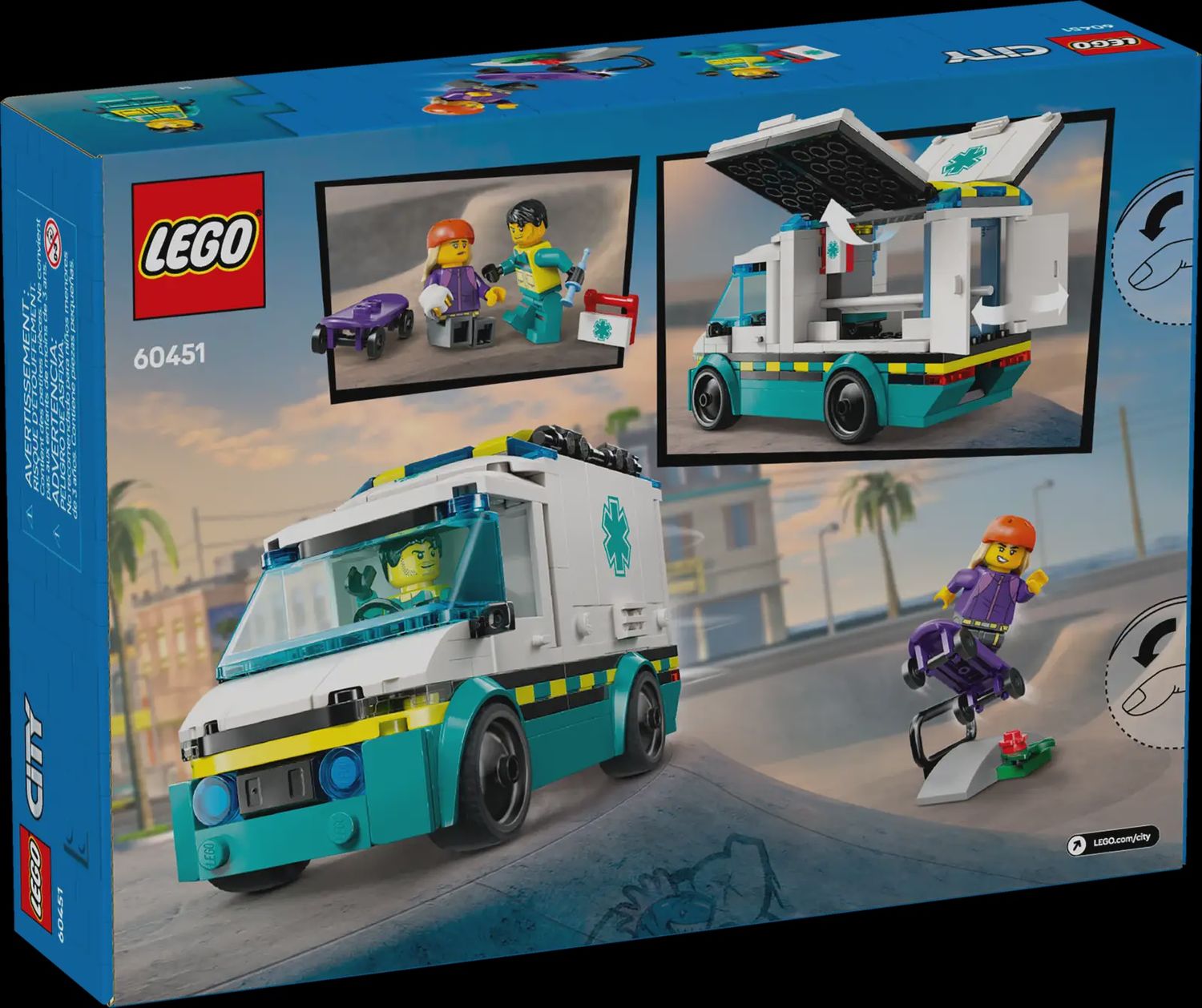 LEGO CITY EMERGENCY AMBULANCE