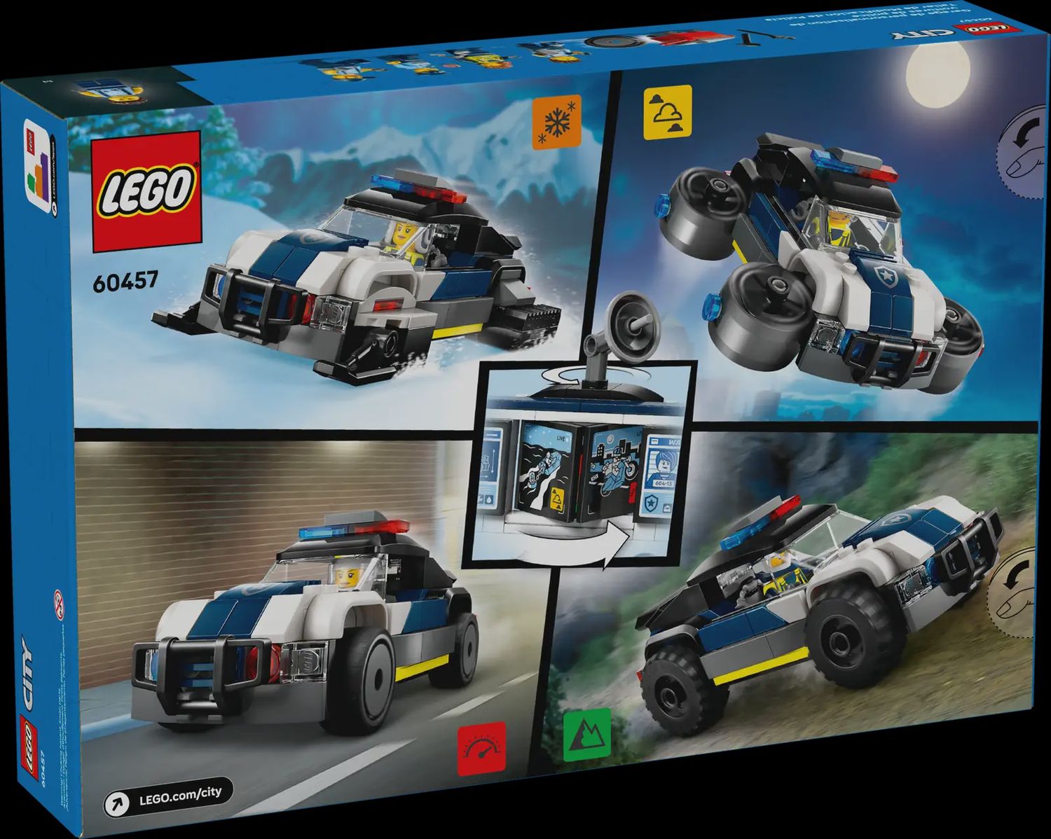 LEGO CITY CUTOM POLICE CAR GARAGE