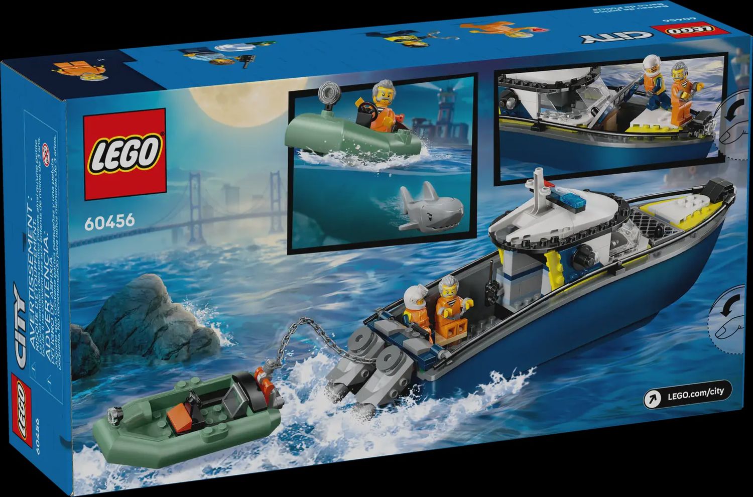 LEGO CITY POLICE BOAT CHASE