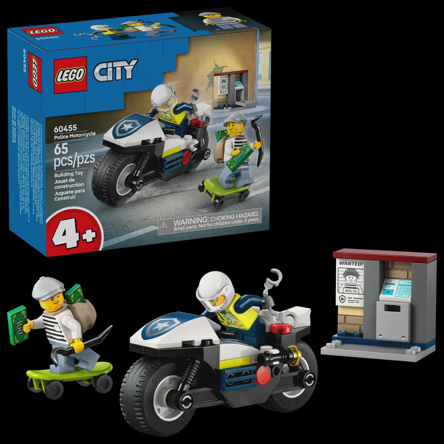LEGO CITY POLICE MOTORCYCLE CHASE