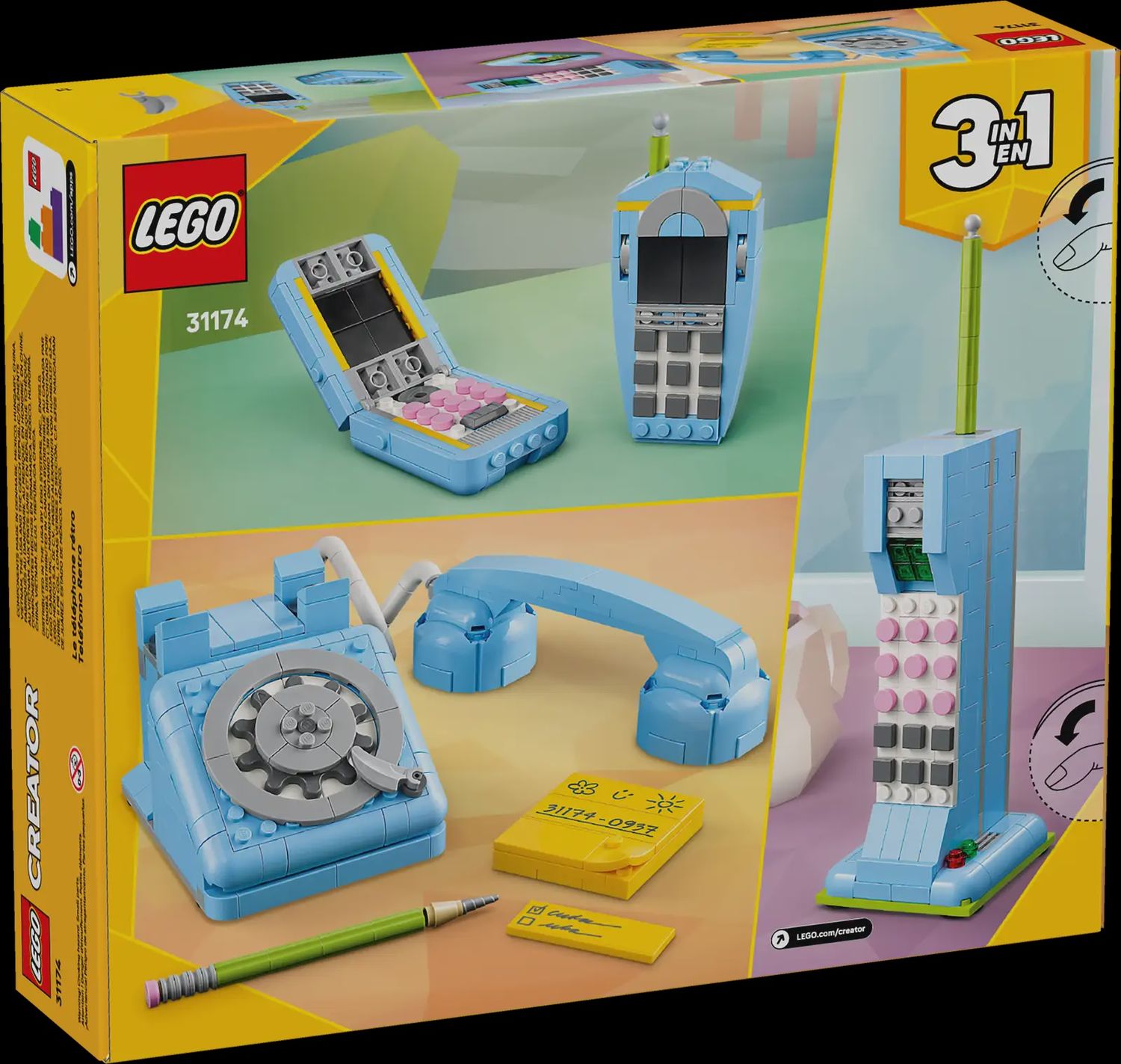 LEGO CREATOR RETRO TELEPHONE