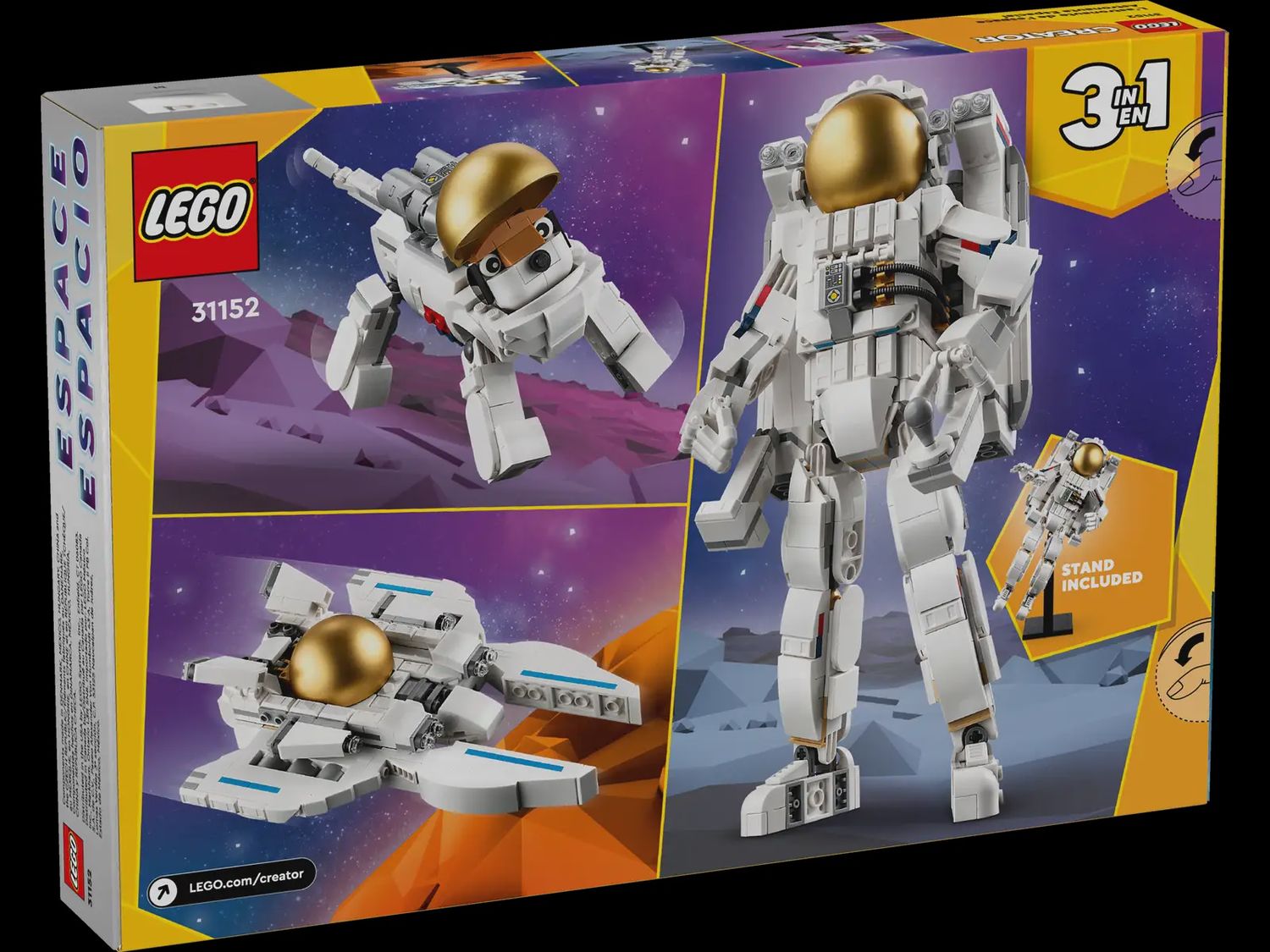 LEGO CREATOR SPACE ASTRONAUT