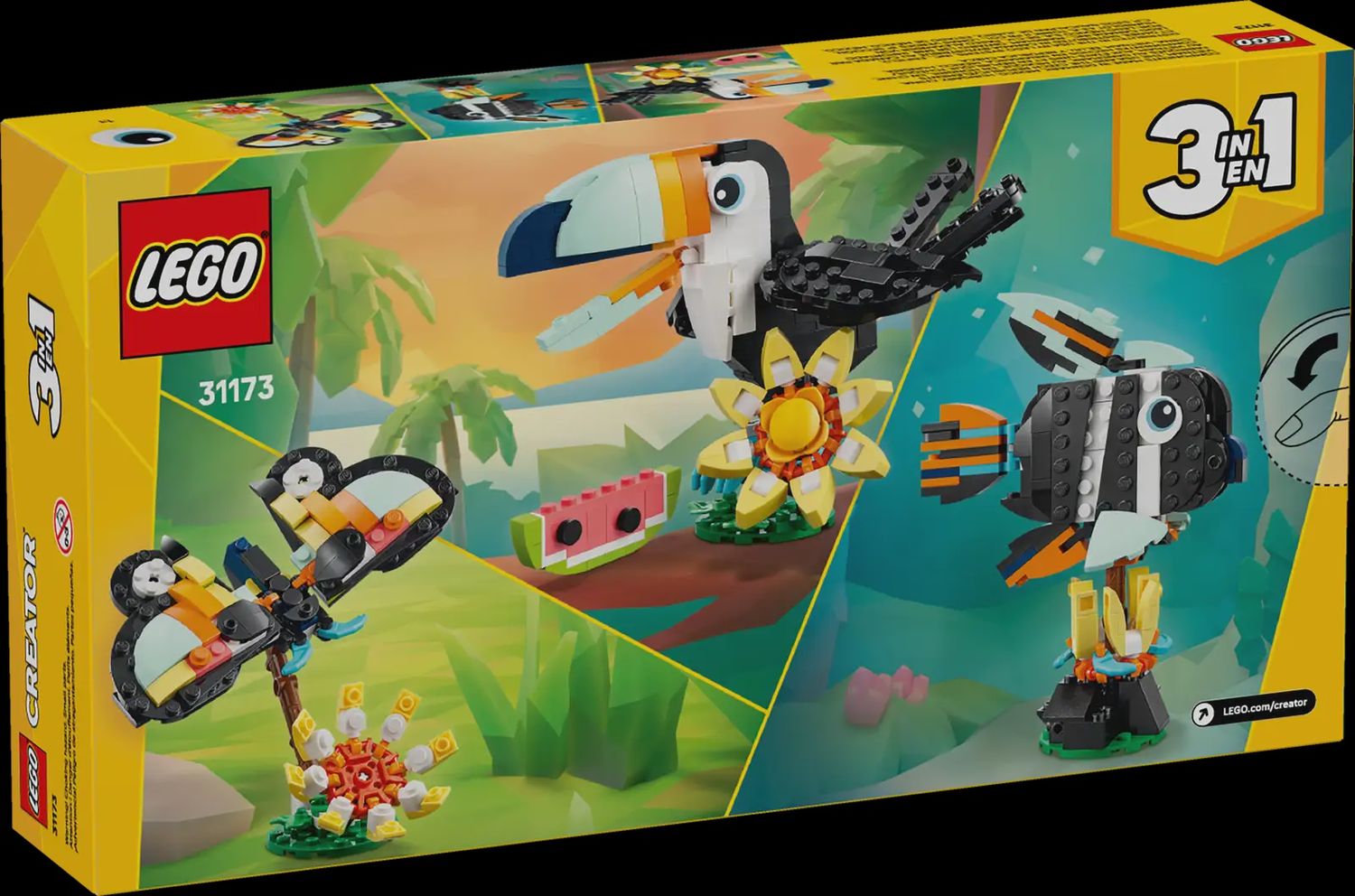 LEGO CREATOR WILD ANIMALS TROPICAL TOUCAN